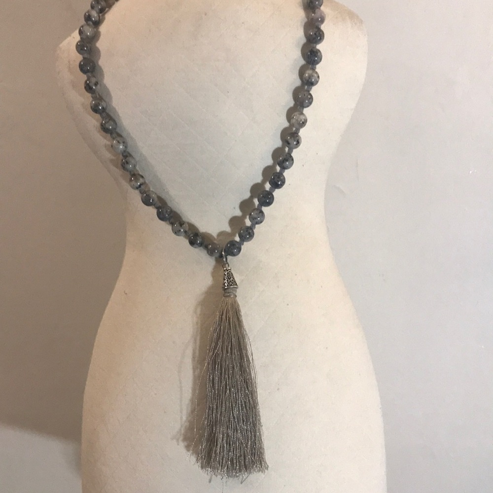 29”Natural stone Mala